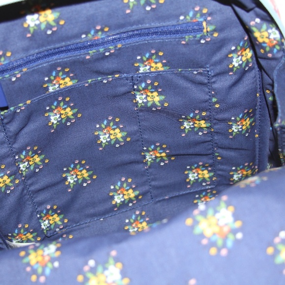 NWT Vera Bradley Mini Totepack Backpack in Cotton Sea Air Floral